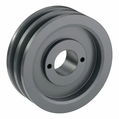 OEM V-Belt Pulley: 2AK54 - Bushed-Bore Cast-Iron V-Belt Pulleys
