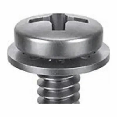 SEMS Screw: Internal Tooth, #6-32 Thread Size, 1/2 in Lg, Stainless Steel, Passivated - Machine Screws with Internal Tooth Lock Washers