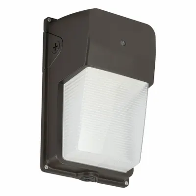 EXO Wall Pack: LED, 2,900 lm, 5000K, 20 W, 120 to 277V AC, Type IV, 6 in Overall Ht - LED Compact Wall Packs
