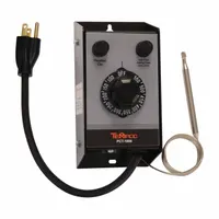 TEMPCO Temperature Controller: PCT-1000, Bulb, On/Off Action, 240V AC, 60°F to 250°F, Analog, 0.125 (MPN PCT10003)