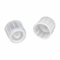 Caps for Culture Tubes: 13 mm Dia, HDPE, Unlined, Narrow Mouth Size, 1,000 Closures Included (MPN T8239)
