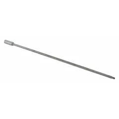 This drive shaft assembly serves as a coupling for connecting motor shafts to pump shafts in dewatering and wastewater pump systems. It transmits torque from the motor to the pump, enabling reliable operation in water-handling applications.