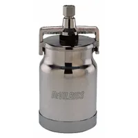 DEVILBISS Spray Gun Cup: Siphon Feed Spray Gun Cup, Spray Gun Cups, DeVilbiss, Aluminum (MPN TGC-545)