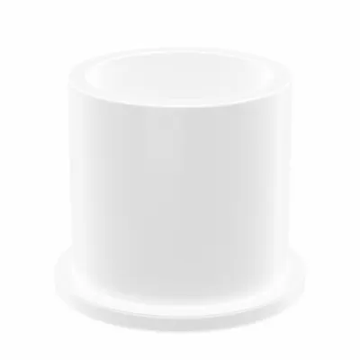 OILITE Flanged Sleeve Bearing: PTFE, 1 1/4 in Bore, 1 1/2 in OD, 1 1/2 in Overall Lg - Chemical- & Heat-Resistant Plastic Flanged Sleeve Bearings
