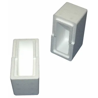 POLAR TECH Petri Dish Mailer: Petri Dish Holds Container, 4 in Outside Ht, 4 in Outside Lg - Lab Petri Dish Mailers
