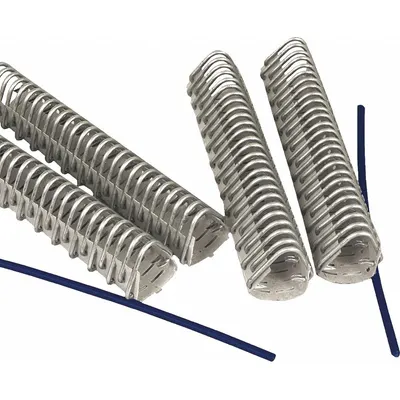 FLEXCO Conveyor Belt Lacing: Steel, #1, 6 in Lacing Lg, For 5/32 in Max Belt Thick - Precision Machine-Installed Clipper Wire-Hook Conveyor Belt Lacing