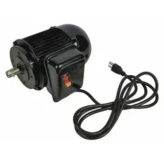 Replacement motor assembly for Dayton wood dust collectors. Restores suction and filtration in woodworking shops by capturing sawdust and debris from machinery. Consult original equipment manual for detailed specifications.