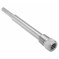 ASHCROFT Threaded Thermowell: Stainless Steel, For 15 in Stem Lg, 13 1/2 in Insertion Lg (MPN 10W1350RT260S)