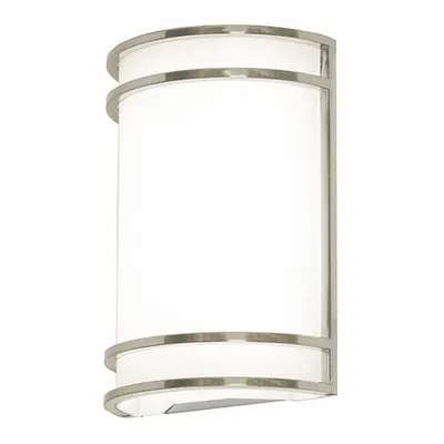 AFX INC. Ventura Wall Sconce, Brushed Nickel, 900 lm, 3000K, 80 CRI, 9W, 120V AC - Ventura Wall Sconces