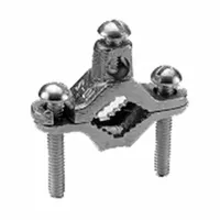 Grounding Connector: Bronze, 1 1/4 in to 2 in Pipe, 10 AWG SOL to 2 AWG STR (MPN C22)