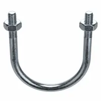 Standard U-Bolt: 3/8"-16 Thread Size, For Pipe Size 1 1/4 in, 2 3/4 in Inside Ht, Steel, 10 PK (MPN U17243.037.0125)
