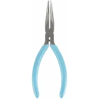 Round Nose Plier: ESD-Safe, 1 in Max Jaw Opening, 5 1/2 in Overall Lg, 1 5/8 in Jaw Lg, Smooth (MPN CN55GN)