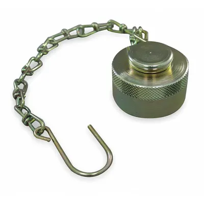 AEROQUIP Hydraulic Quick Connect Dust Cap: Carbon Steel, 1/2 in Fitting Size - Hydraulic Hose Caps