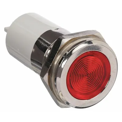 OEM Flush Panel Light: 16 mm Panel Mounting Hole Dia - LED Indicator Pilot Lights
