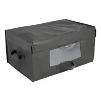HOSPITALITY 1 SOURCE Blanket Box: 24 in Overall Lg, 15 in Overall Wd, 11 in Overall Ht, Black (MPN BLKTBOX-BL)