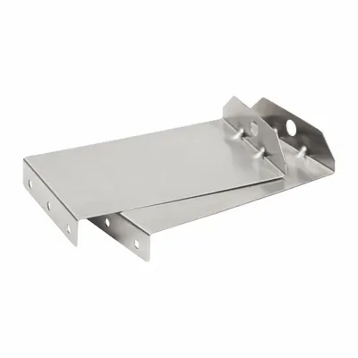 GROTE Light Guard: Light Guard, Gray, Stainless Steel, 8 3/8 in Lg, 3 in Ht - Vehicle Beacon Guards