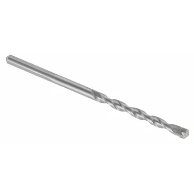 BOSCH Round Hammer Drill: 5/16 in Drill Bit Size, 4 in Max Drilling Dp - Round-Shank Masonry Drill Bits