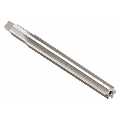 YANKEE Taper Pin Reamer: For #7 Pin, 0.3297 in x 0.422 in Dia - Straight-Flute Taper Pin Reamers