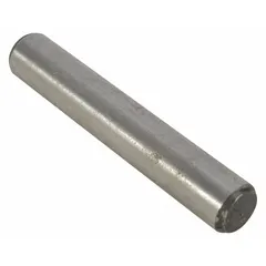 Replacement roll pin for Dayton electric chain hoists, compatible with models 4GU70 and 4GU71. Used as a fastening component within the hoist assembly to secure moving parts during lifting operations.