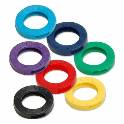 LUCKY LINE PRODUCTS Key Identifier: Vinyl, Multicolor, 1/8 in Overall Dp - Key Caps & Identifiers