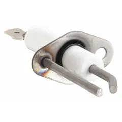 This direct spark igniter is used in HVACR systems to ignite gas burners directly without a pilot flame. It is commonly applied in furnaces, boilers, and rooftop units for reliable ignition in commercial and industrial heating equipment.
