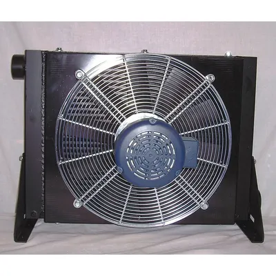 AKG Air Cooled Aftercooler: 200 hp Max Compressor Output Power, 1,569 cfm, 230/460V AC - Fan Powered Compressed Air Aftercoolers