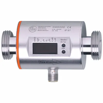 IFM Magnetic-Inductive Flowmeter: Magnetic-Inductive Flow Meter, Electromagnetic - Inline Magnetic Flowmeters for Water