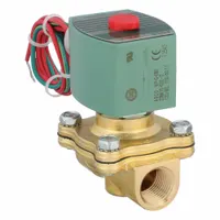 REDHAT Solenoid Valve: 2-Way, Normally Closed, 1/2 in Pipe Size, 110V AC/120V AC, Watertight (MPN 8210G094)