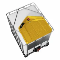 DENIOS Accessories for IBC Totes: 28.7 in x 7 in x 31.1 in, K22-0149, 28.7 in x 7 in, Yellow