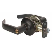 MASTER LOCK Door Lockset: Storeroom Lever Locksets, Bronze (MPN RL0212PKA4)
