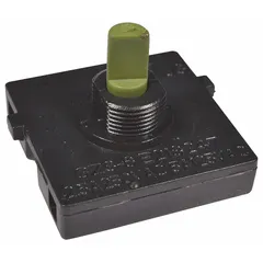 Rotary switch for HVACR systems, used to control fan speeds, compressor modes, or power selection. Suitable as a replacement control in commercial and industrial heating, ventilation, air conditioning, and refrigeration equipment.