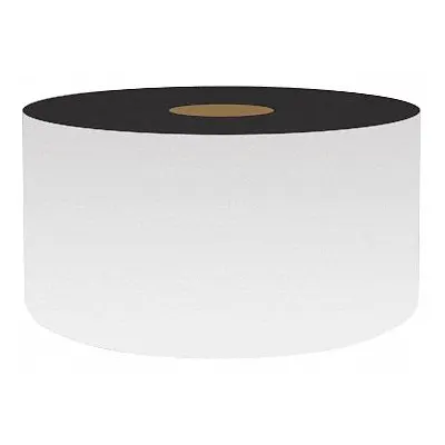 VNM SIGNMAKER Continuous Label Stock: 2 in x 50 ft, Vinyl, White (Gloss) - VnM Signmaker Thermal Transfer Continuous Label Rolls