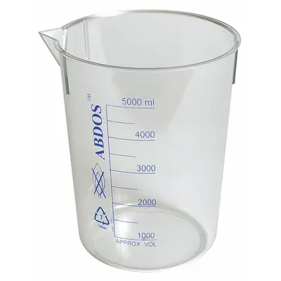 OEM Beaker: Tall Form - Tall Form Plastic Beakers Without Handles