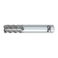 OSG Square End Mill: Carbide, 5 Flute, 5/32" Mill Dia, 9/16" LOC, 2" OAL (MPN 455-1562)