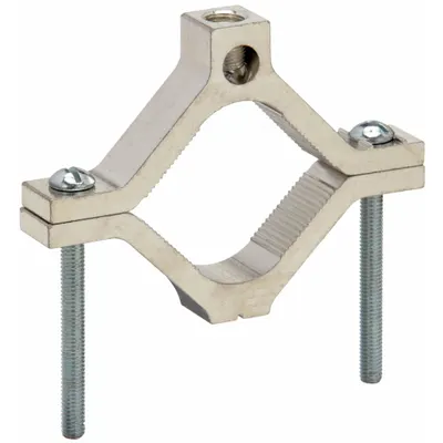 BURNDY Grounding Connector: Aluminum - Pipe Ground Clamps