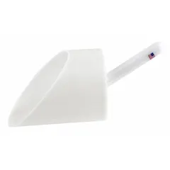 HDPE Lab Scoop, 1.89 L, 34.29 cm, White, FDA Grade