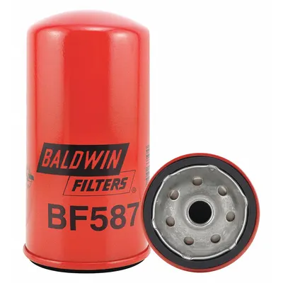 BALDWIN FILTERS Fuel Filter: Spin-On, 3 1/16 in Outside Dia, M16-1.50 Thread Size, Cellulose - Spin-On Fuel Filters
