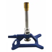 Anti-Tip Bunsen Burner: Tirrill, Natural, 1,200 BTU Btu Output - Max, 800 BTU Btu Output - Min (MPN CH0995NG)