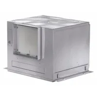 In-Line Ceiling Exhaust Fan: 400 cfm @ 0.100 in SP, Square Duct, 8 in x 8 in, 98 W, Variable Speeds (MPN 60KU45)