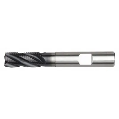 WIDIA HANITA 49N606002MW Reduced-Neck Fast-Cutting - Reduced-Neck Fast-Cutting Corner-Chamfer Carbide Roughing End Mills for Steel & Cast Iron
