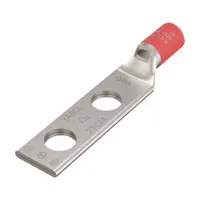 Compression Lug: For 8 AWG, Stranded Wire, #10 Stud Size, Std, Copper Barrel (MPN YA8CL2TC10)