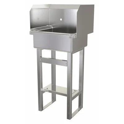 SANI-LAV 7278 One-Station Freestanding Hand Sink without Faucet - One-Station Freestanding Hand Sinks without Faucets