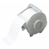 Continuous Label Stock: 2 1/4 in x 100 ft, Vinyl, White (Gloss), Outdoor (MPN 76698)