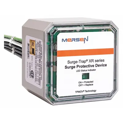 SURGE TRAP Surge Protection Device: Three Phase, 347/600V AC Wye, 420/840 V AC, Polycarbonate - Chase-Nipple External-Mount SPDs