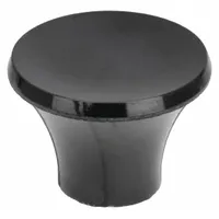 This pull knob features a threaded hole for mounting on equipment requiring manual actuation or adjustment. Constructed from thermoset material, it offers heat resistance and mechanical strength. The #8-32 thread with 20 mm thread length ensures compatibility with standard hardware. Typical applications include control panels, machinery, and industrial equipment where a durable, heat-resistant knob is needed