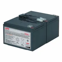 APC BY SCHNEIDER ELECTRIC UPS Replacement Battery: 12 V DC Volt, 11 Ah Battery Capacity (MPN RBC6)
