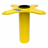 OZ LIFTING PRODUCTS Mounting Base: Socket, 1,000 lb Max Load Capacity, Steel, For 3.05 in Mast Dia (MPN OZSOC2)