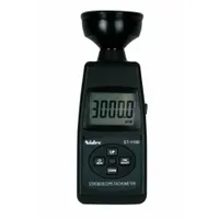 SHIMPO Digital Stroboscope: 0.1 fpm, LED, 40,000 fpm, 60 fpm, Battery, Available Separately (MPN ST-1100)