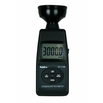 SHIMPO Digital Stroboscope: 0.1 fpm, LED, 40,000 fpm, 60 fpm, Battery - Standard LED Stroboscopes
