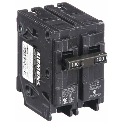 SIEMENS Q2100 Q Series Plug-In Miniature Circuit Breaker - Q Series, Plug-In Siemens Miniature Circuit Breakers